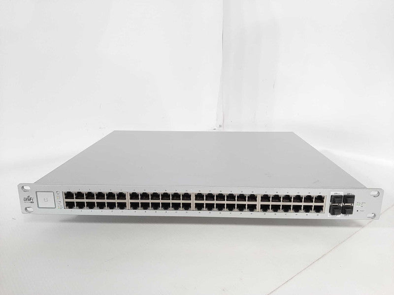 Ubiquiti Unifi US-48-750 48port 750W 2 SFP+ 2 SFP Managed Switch, Read _