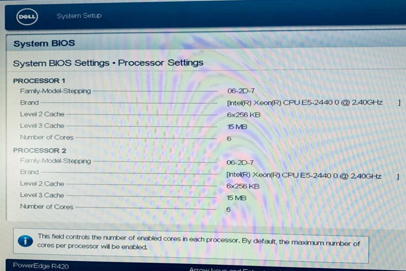 Dell PowerEdge R420 2x Xeon E5-2440 @ 2.40Ghz 16GB RAM H310 Mini =