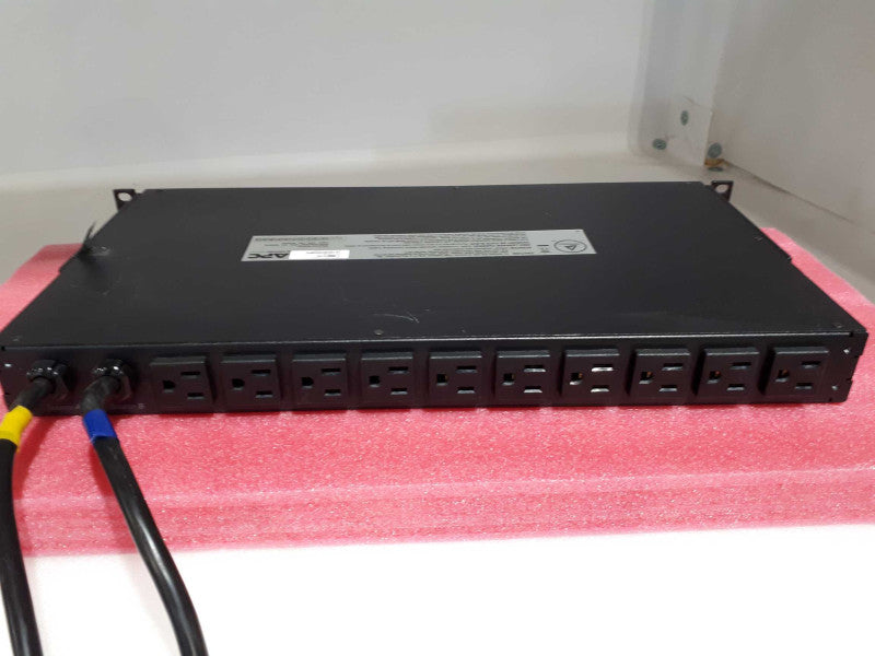 APC AP7750A RACK AUTOMATIC TRANSFER SWITCH- See notes Q&