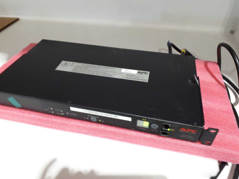 APC AP7750A RACK AUTOMATIC TRANSFER SWITCH- See notes Q&