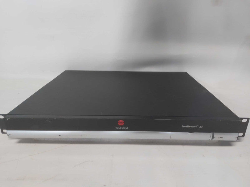 POLYCOM SOUNDSTRUCTURE C12 AUDIO PROCESSOR CONFERENCE SYSTEM Q