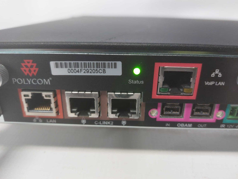 POLYCOM SOUNDSTRUCTURE C12 AUDIO PROCESSOR CONFERENCE SYSTEM Q