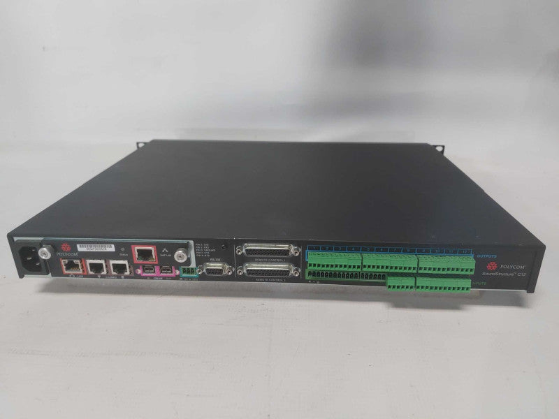 POLYCOM SOUNDSTRUCTURE C12 AUDIO PROCESSOR CONFERENCE SYSTEM Q