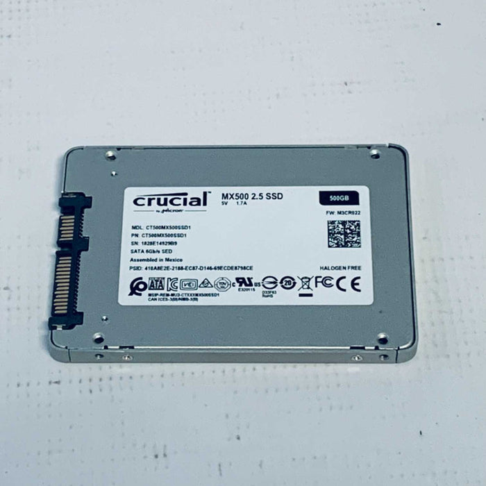 Crucial MX500 500GB 2.5 SSD CT500MX500SSD1 SATA III Q=