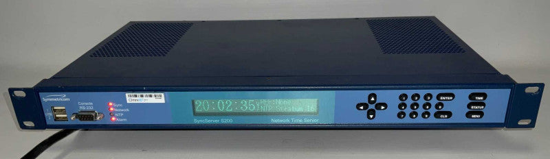 Symmetricom SyncServer S200 Network Time Server  -