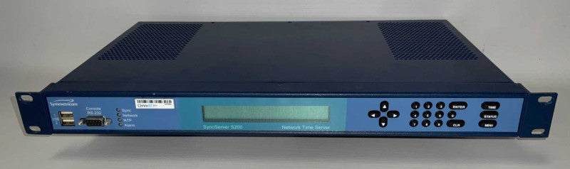 Symmetricom SyncServer S200 Network Time Server  -