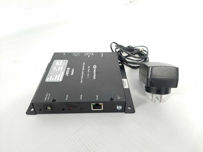 Crestron DM-RMC-100-C DigitalMedia Receiver Room Controller w/ AC Adapter Q_