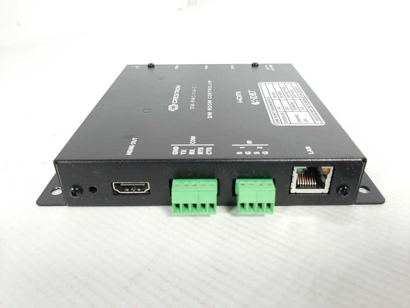 Crestron DM-RMC-100-C DigitalMedia Receiver Room Controller w/ AC Adapter Q_