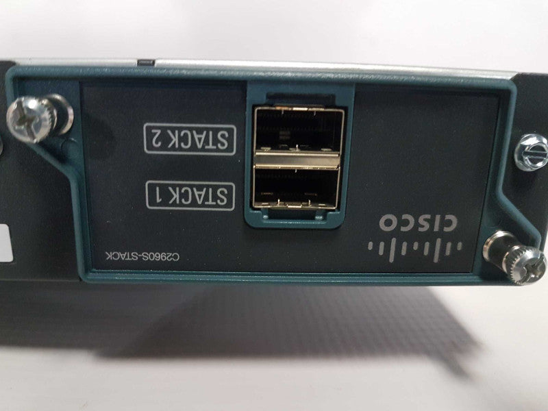 Cisco Catalyst 2960-S Series PoE+ 10G WS-C2960S-48FPD-L / 2960x stack module Q#
