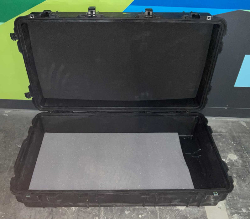 Hard Case with Latches and roller wheels  -