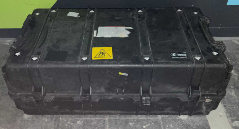 Hard Case with Latches and roller wheels  -