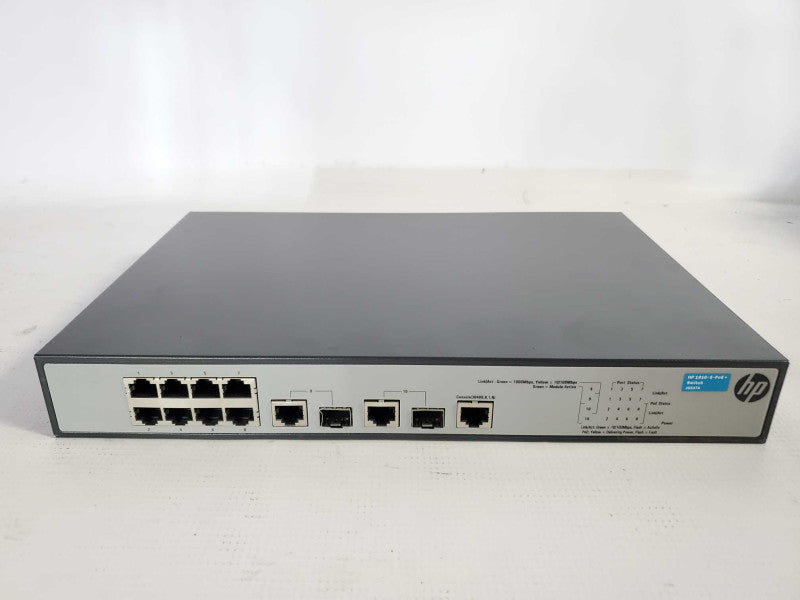 HP 1910-8-PoE+ Gigabit PoE+ Switch HP JG537A Switch (