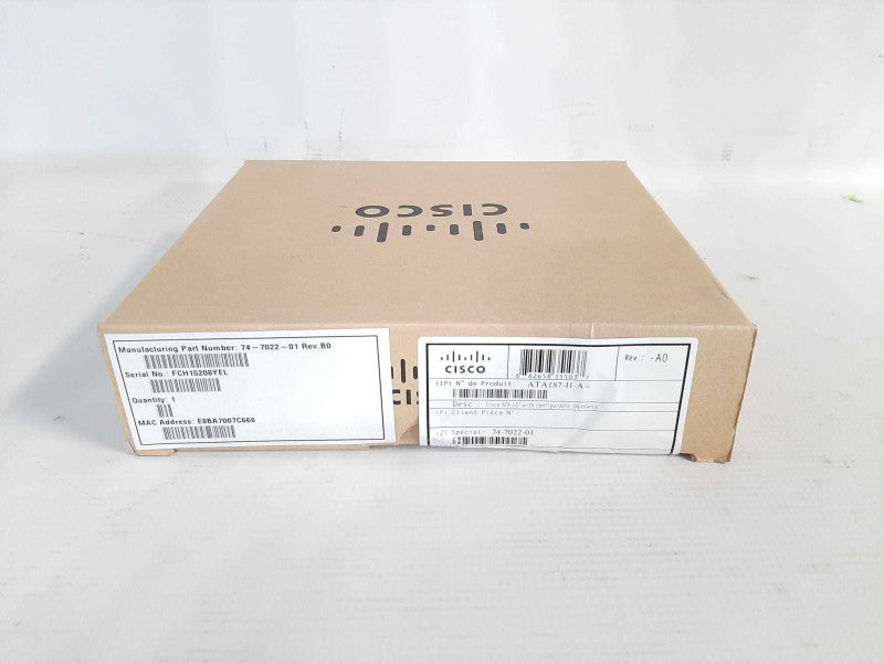 Cisco ATA187-I1-A Analog Telephone Adaptor Brand New Q$