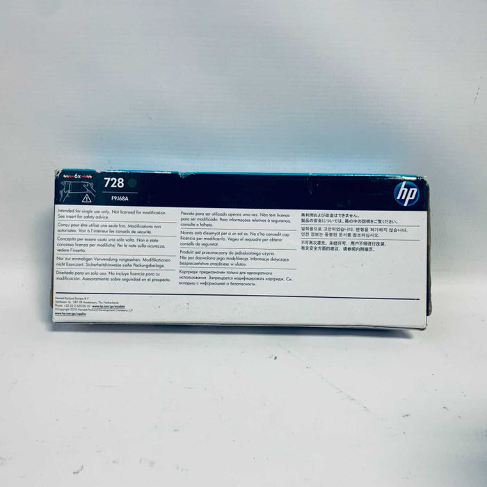 HP DESIGNJET 728 F9J68A MATTE BLACK 300ML GENUINE INK CARTRIDGE Q=