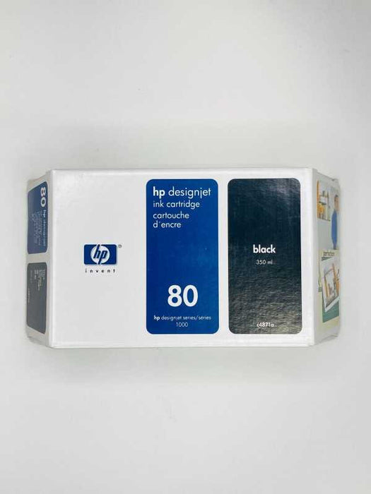 HP 80 Black Ink Cartridge C4871A =