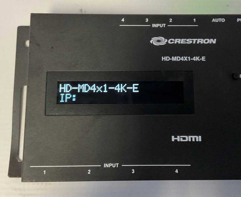 Creston HD-MD4X1-4K-E Switcher  -