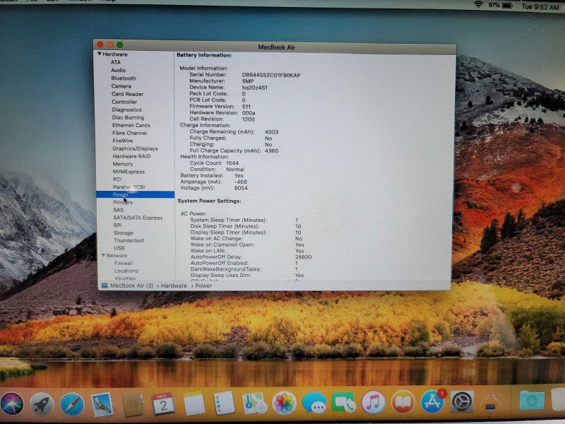 MacBook Air 2014 13\\" i5-4260U, 8GB RAM, 121GB SSD