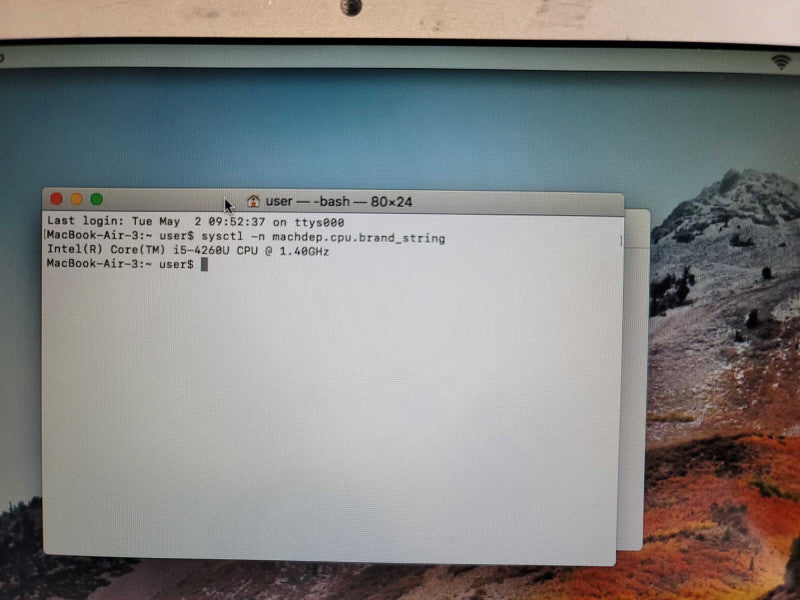 MacBook Air 2014 13\\" i5-4260U, 8GB RAM, 121GB SSD