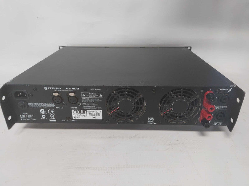 Crown XLS 402 Two-Channel Power Amplifier (AS-IS)