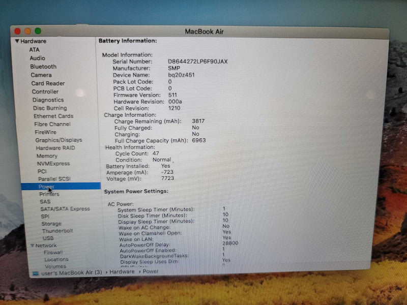 MacBook Air 2014 13\\" i5-4260U, 4GB DDR3, 121GB SSD Q