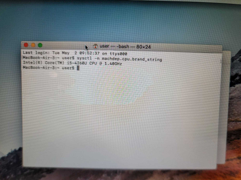 MacBook Air 2014 13\\" i5-4260U, 4GB DDR3, 121GB SSD Q