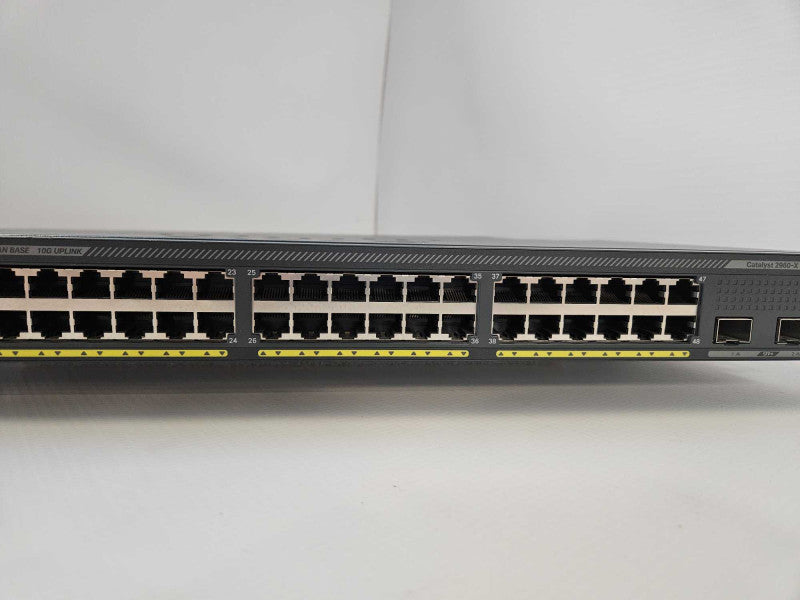 Cisco Catalyst WS-C2960X-48TD-L, 2 x 10G SFP+ )
