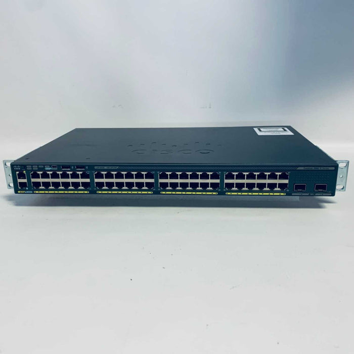 Cisco WS-C2960X-48TD-L 48-Port GigE 2x10G SFP+ Switch =