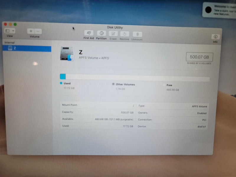 MacBook Air 2015 13\\" i5-5250U, 8GB DDR3, 500GB SSD