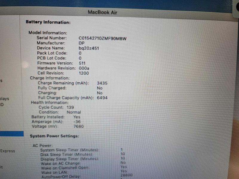 MacBook Air 2015 13\\" i5-5250U, 8GB DDR3, 500GB SSD