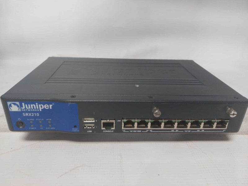 JUNIPER NETWORKS SRX-210 GIGABIT SECURE SERVICES GATEWAY VPN FIREWALL Q