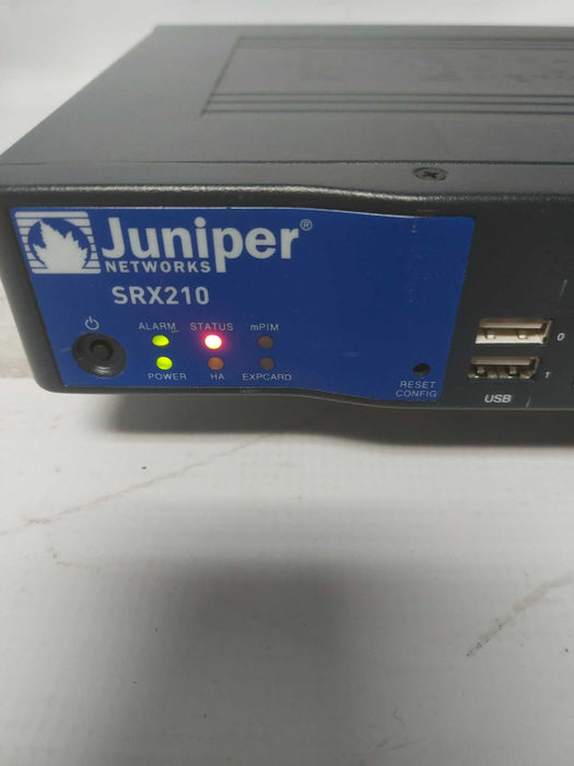 JUNIPER NETWORKS SRX-210 GIGABIT SECURE SERVICES GATEWAY VPN FIREWALL Q