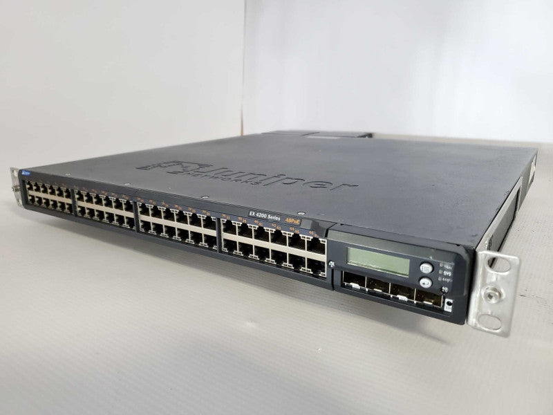 Juniper EX4200-48P 48 Port Gigabit PoE Switch Dual 930W  Q(