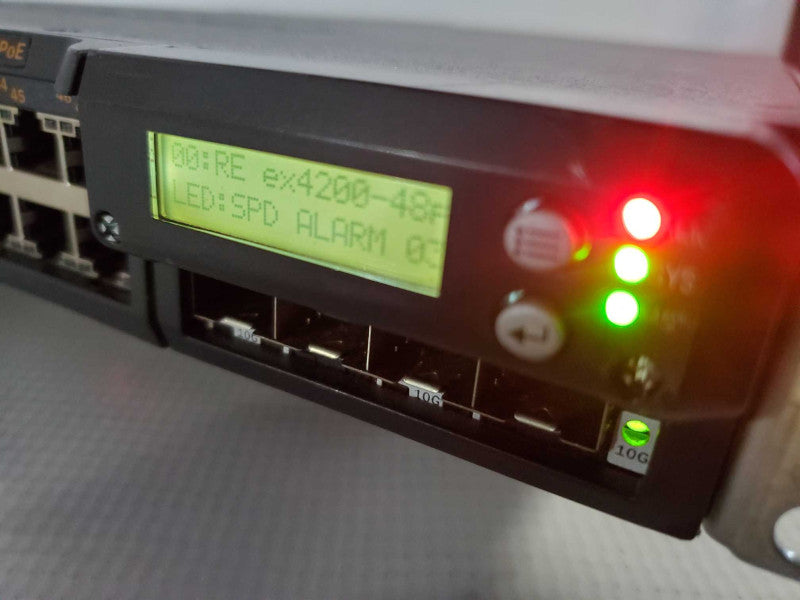 Juniper EX4200-48P 48 Port Gigabit PoE Switch Dual 930W  Q(