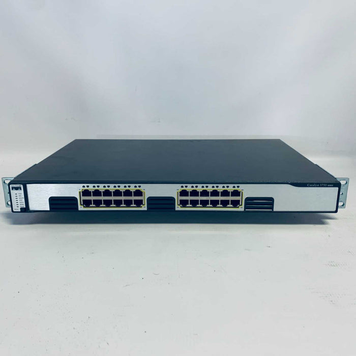 Cisco WS-C3750G-24T-S 24 Port 3750G Gigabit Switch Q=