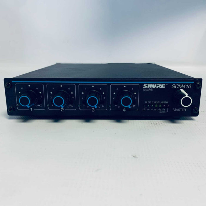 Shure SCM410 Four Channel Automatic Mixer =