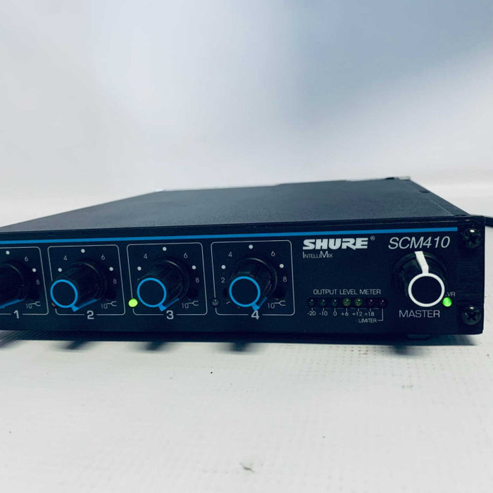 Shure SCM410 Four Channel Automatic Mixer =