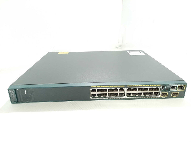 Cisco Catalyst WS-C2960S-24PD-L 24-Port Gigabit Managed PoE Switch Q_