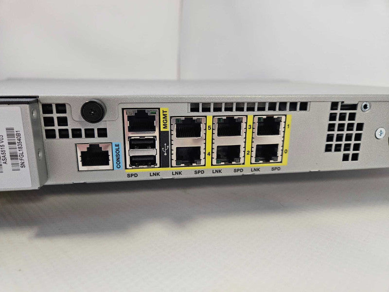 Cisco ASA 5515-X Firewall Adaptive Security Appliance - No SSD Q)