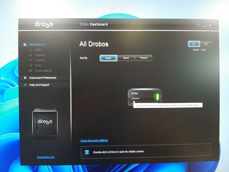 Drobo 5D3 5-Bay Thunderbolt 3 DAS Storage DRDR6-A w/ 4x 2TB HDDs _