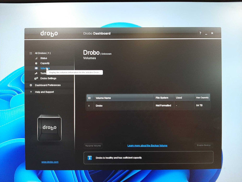 Drobo 5D3 5-Bay Thunderbolt 3 DAS Storage DRDR6-A w/ 4x 2TB HDDs _