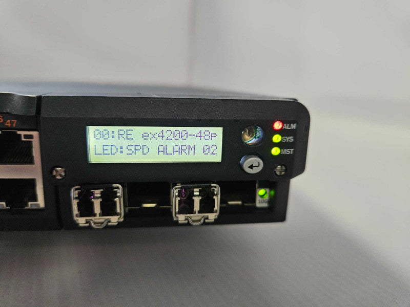 Juniper EX4200-48P 48 Port Gigabit PoE Switch Dual 930W *READ* )