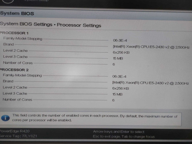 Dell PowerEdge R420 Xeon E5-2430v2@2.5GHz 48G ECC DDR3 PERC H710Mini No HDD