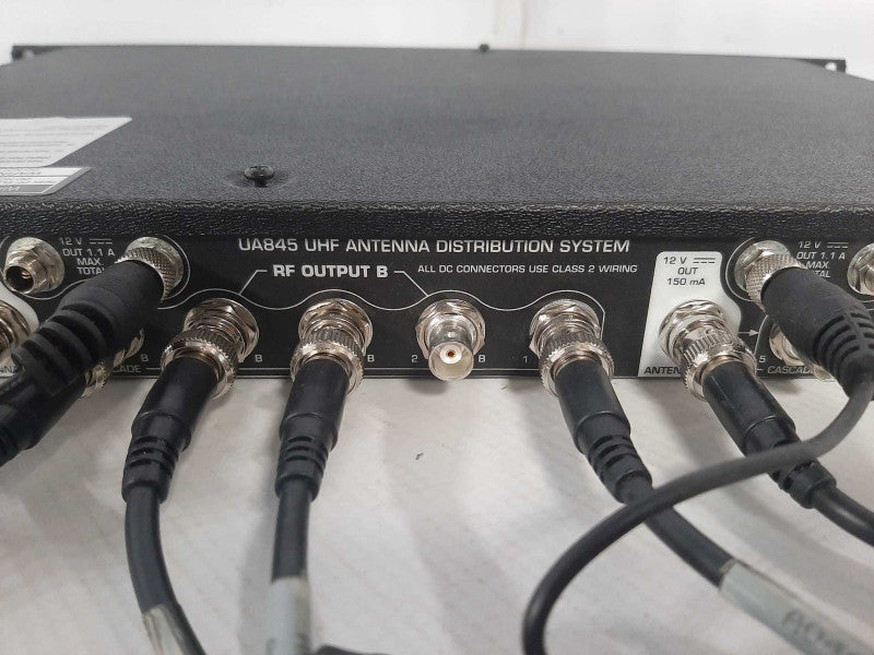 Shure UA845-UA UHF Antenna Distribution System - Freq. Range 782-806 MH, SEE _