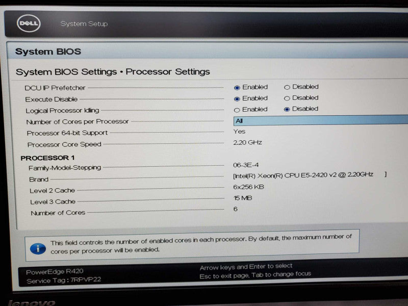 Dell PowerEdge R420 Xeon E5-2420(v2) @ 2.2GHz 16GB DDR3 6TB HDD H710 Mini (