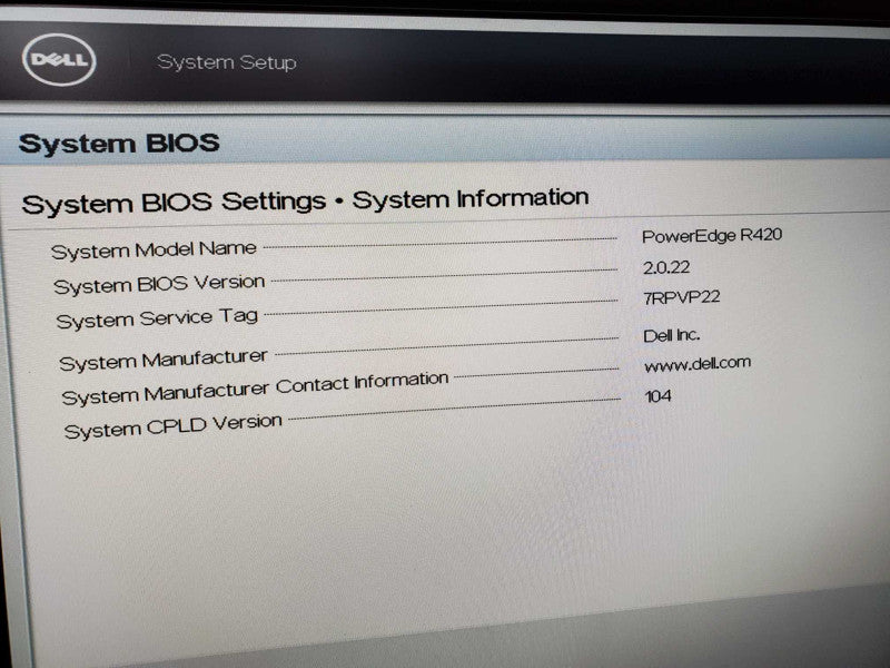 Dell PowerEdge R420 Xeon E5-2420(v2) @ 2.2GHz 16GB DDR3 6TB HDD H710 Mini (