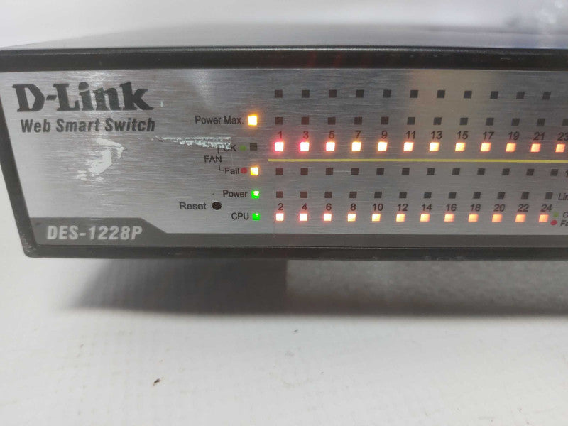 Network Switch D-Link DES-1228P 28-Port Web Smart