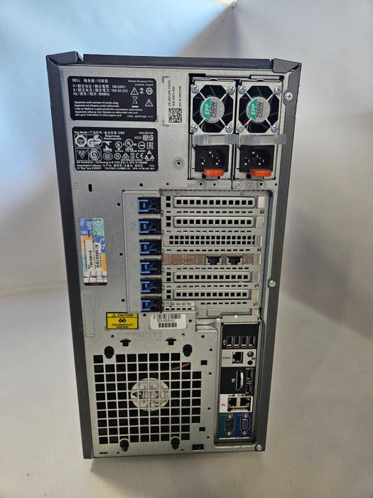 Dell PowerEdge T430 2x Xeon E5-2623 v3 @ 3.00GHz 32GB DDR4 H730 RAID 2x PSU )