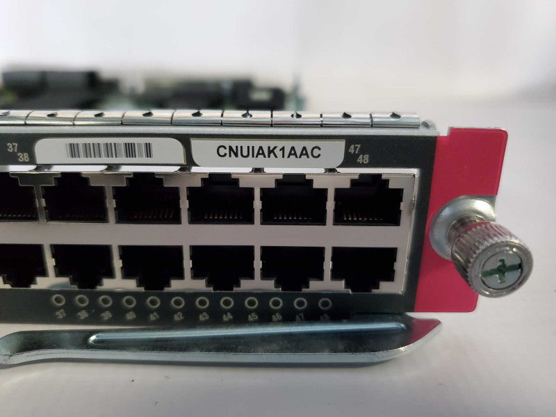 CISCO WS-X6748-GE-TX w/ WS-F6700-CFC 48-port GE Mod (