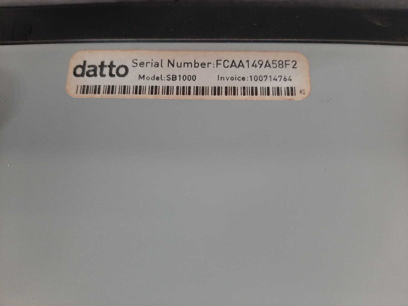 DATTO SB1000, Core I5-4460 3.2GHz, 8GB RAM, 128GB SSD _