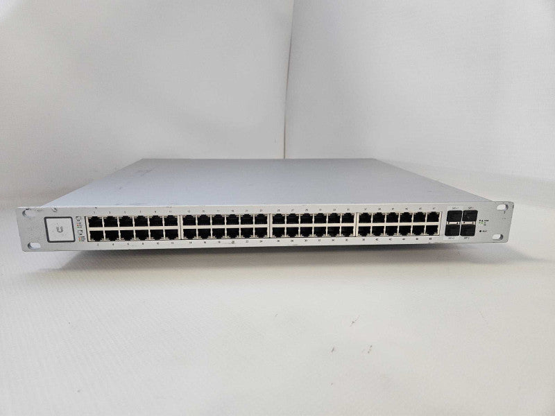 Ubiquiti UniFi Switch US-48-500W 48-Port Gigabit PoE+ with SFP+ (AS-IS) )
